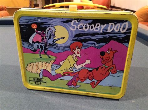 scooby doo metal lunch box 1970s|scooby doo backpack and lunchbox.